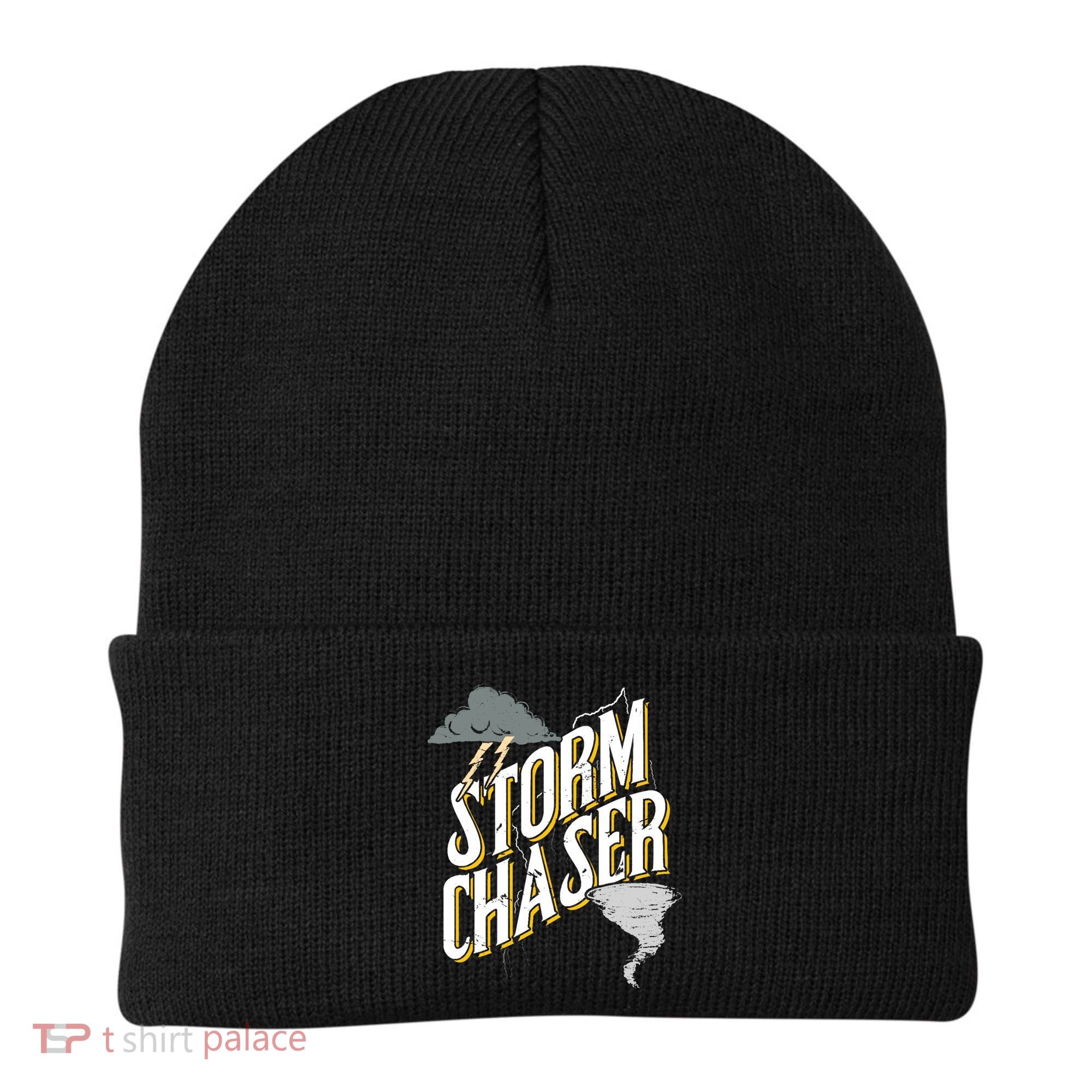 Storm Chaser Lightning | Tornado Hurricane | Storm Chasing Beanie