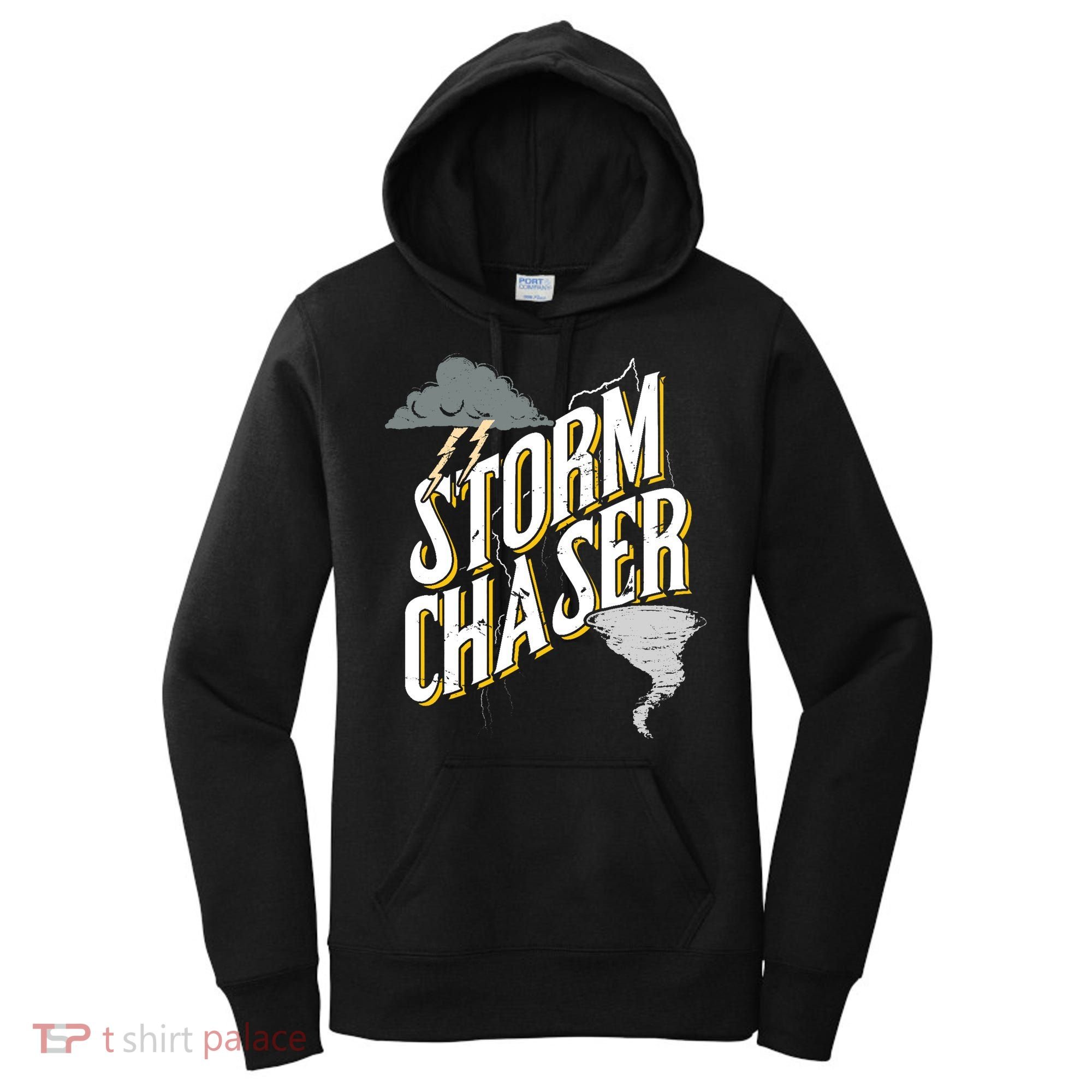 Storm Chaser Lightning | Tornado Hurricane | Storm Chasing Women's Hoodie