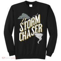 Storm Chaser Lightning | Tornado Hurricane | Storm Chasing Tall Sweatshirt thumb 0