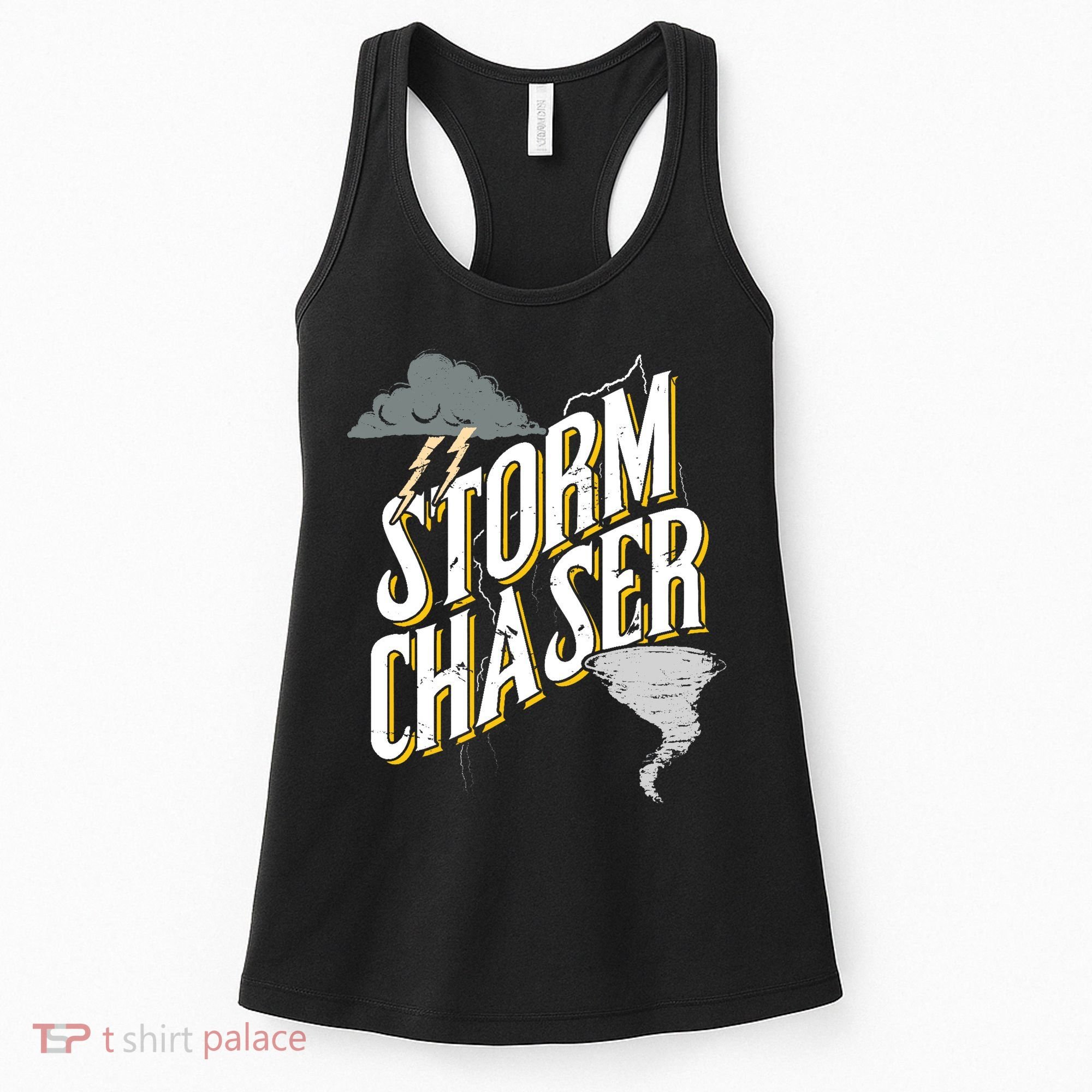 Storm Chaser Lightning | Tornado Hurricane | Storm Chasing Women's Tank Top