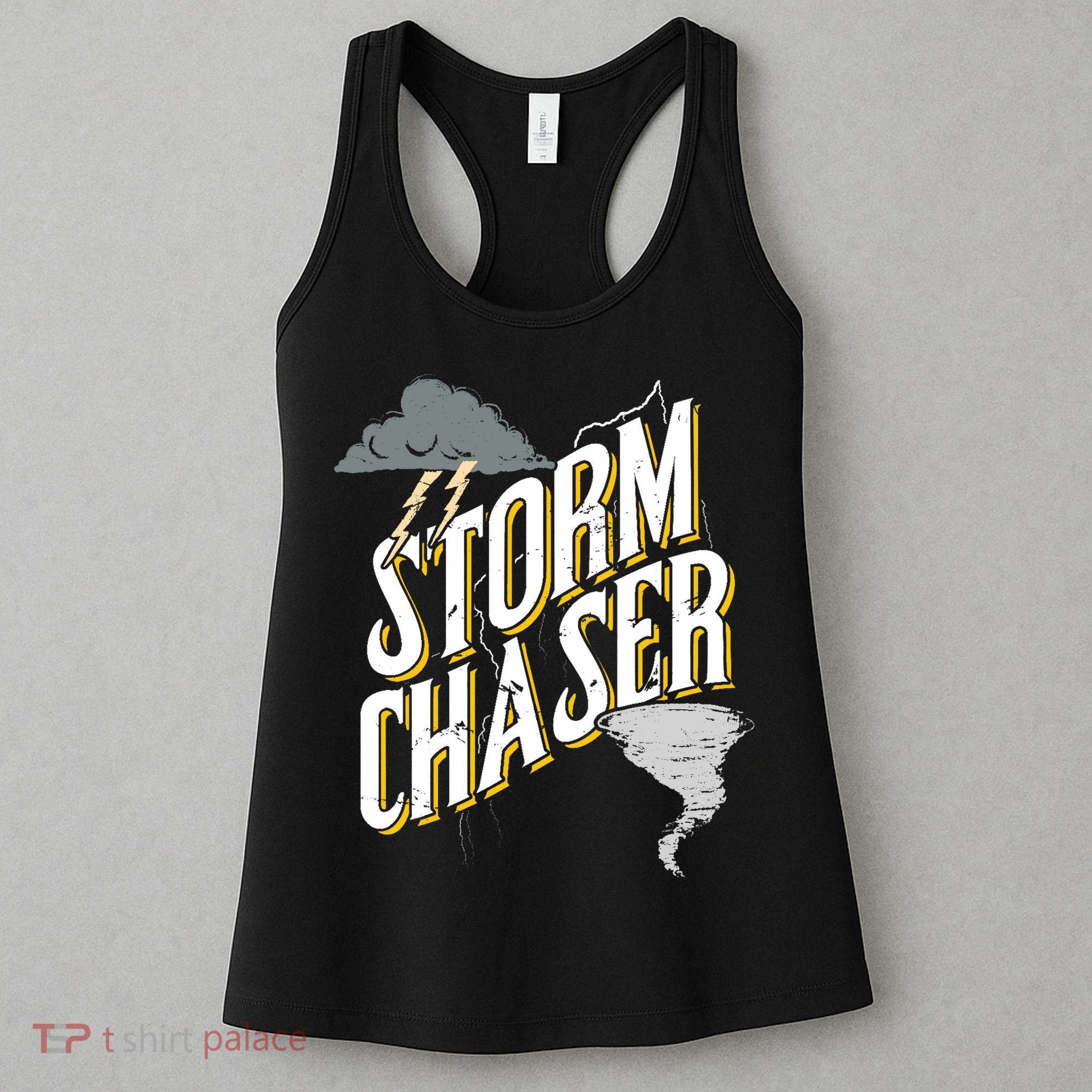 Storm Chaser Lightning | Tornado Hurricane | Storm Chasing Women's Tank Top