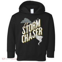 Storm Chaser Lightning | Tornado Hurricane | Storm Chasing Toddler Hoodie thumb 0