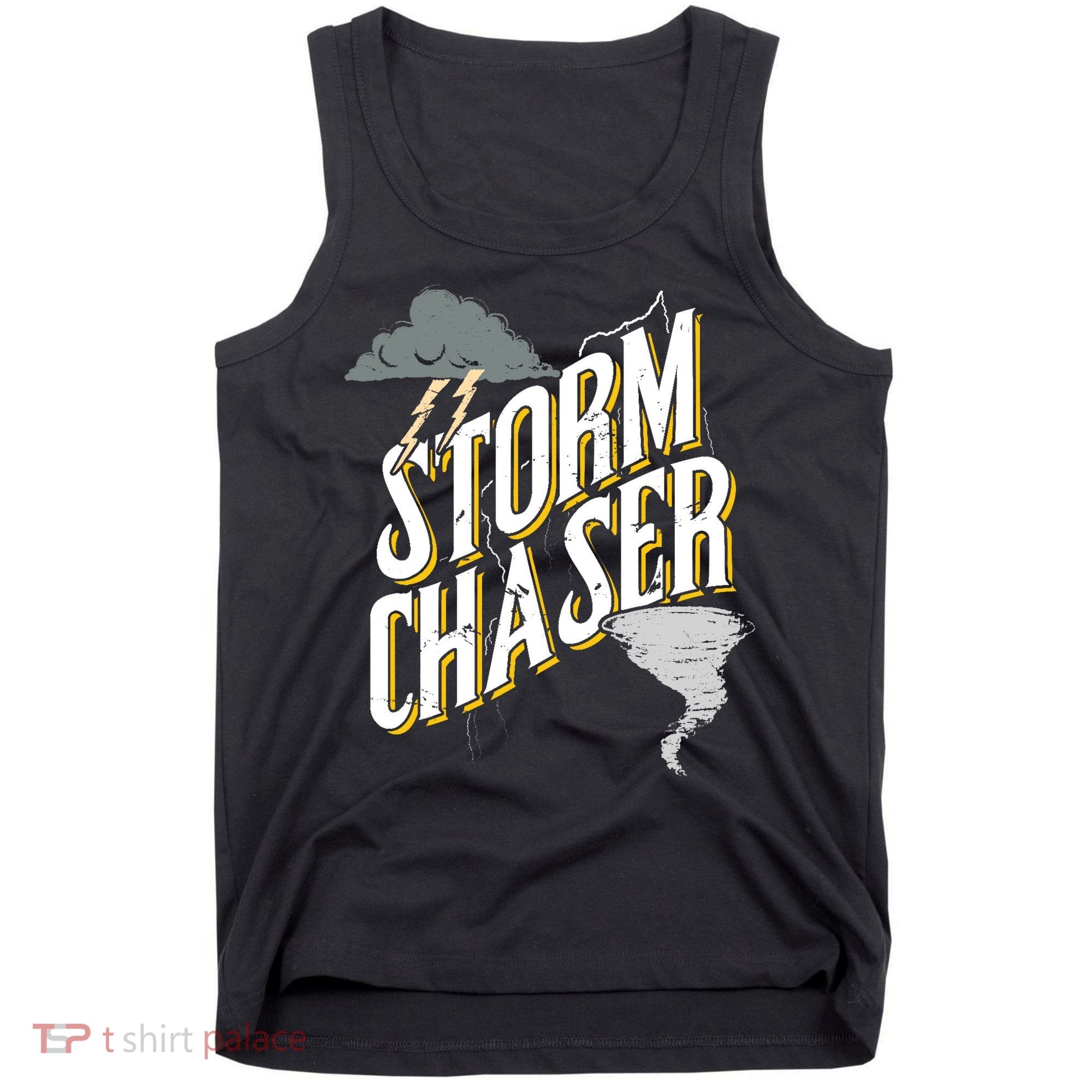 Storm Chaser Lightning | Tornado Hurricane | Storm Chasing Tank Top