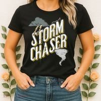 Storm Chaser Lightning | Tornado Hurricane | Storm Chasing Women's T-Shirt thumb 2