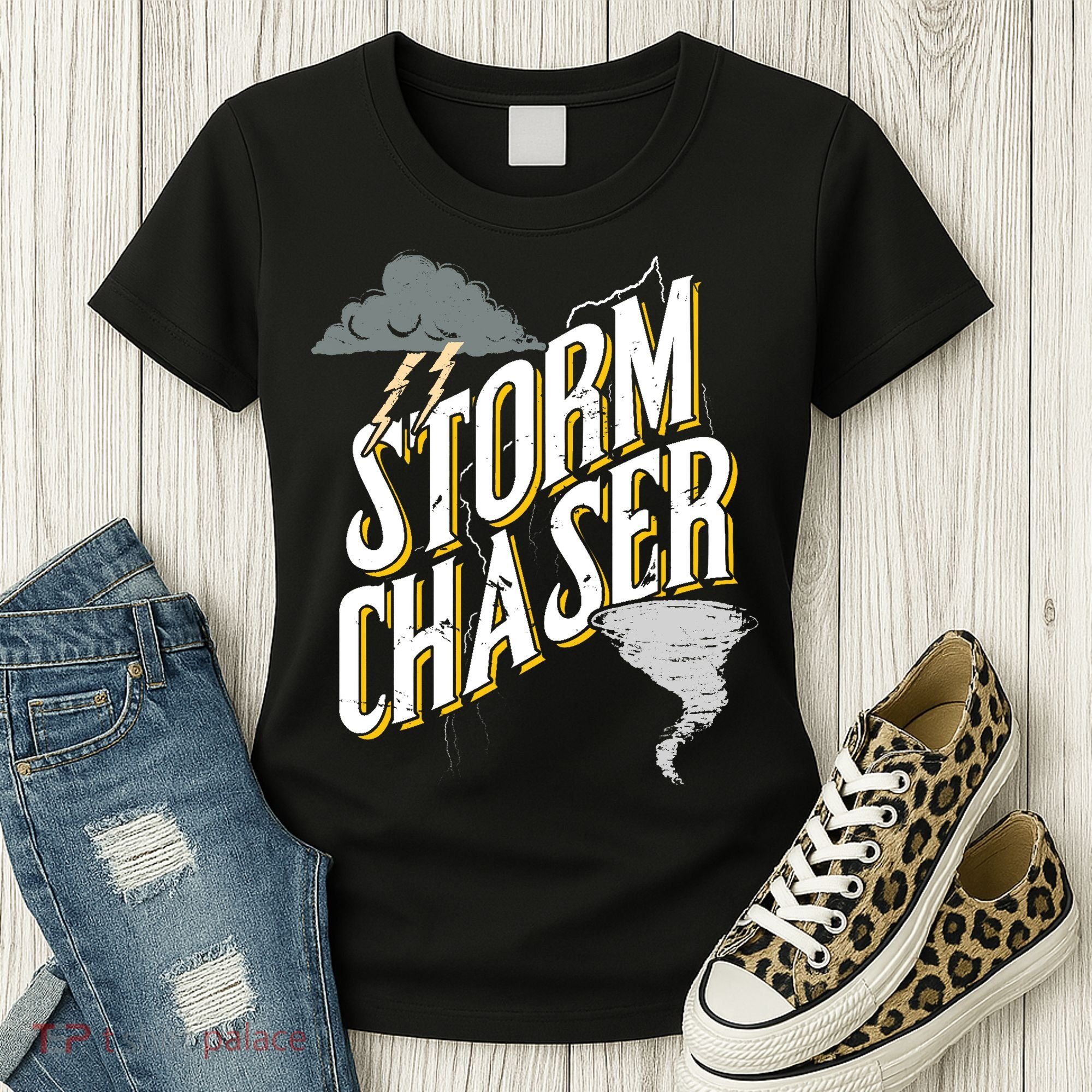 Storm Chaser Lightning | Tornado Hurricane | Storm Chasing Women's T-Shirt