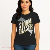 Storm Chaser Lightning | Tornado Hurricane | Storm Chasing Women's T-Shirt thumb 4