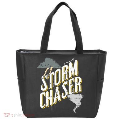 Storm Chaser Lightning | Tornado Hurricane | Storm Chasing Tote Bag