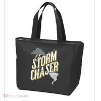 Storm Chaser Lightning | Tornado Hurricane | Storm Chasing Tote Bag thumb 3