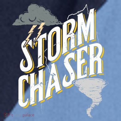 Storm Chaser Lightning | Tornado Hurricane | Storm Chasing Raglan Baseball Sleeve Shirt