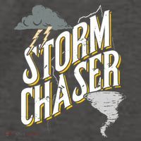 Storm Chaser Lightning | Tornado Hurricane | Storm Chasing Vector Backpack thumb 2