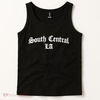 South Central La Los Angeles Chicano Biker Chicana Mexican Tank Top thumb 2