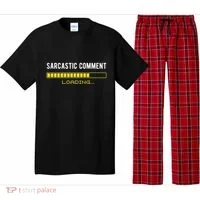 Sarcastic Comment Loading Please Wait Funny Sarcasm Humor Pajama Set thumb 0