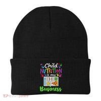 School Cafeteria Lunch Lady Child Nutrition Is My Business Beanie thumb 0