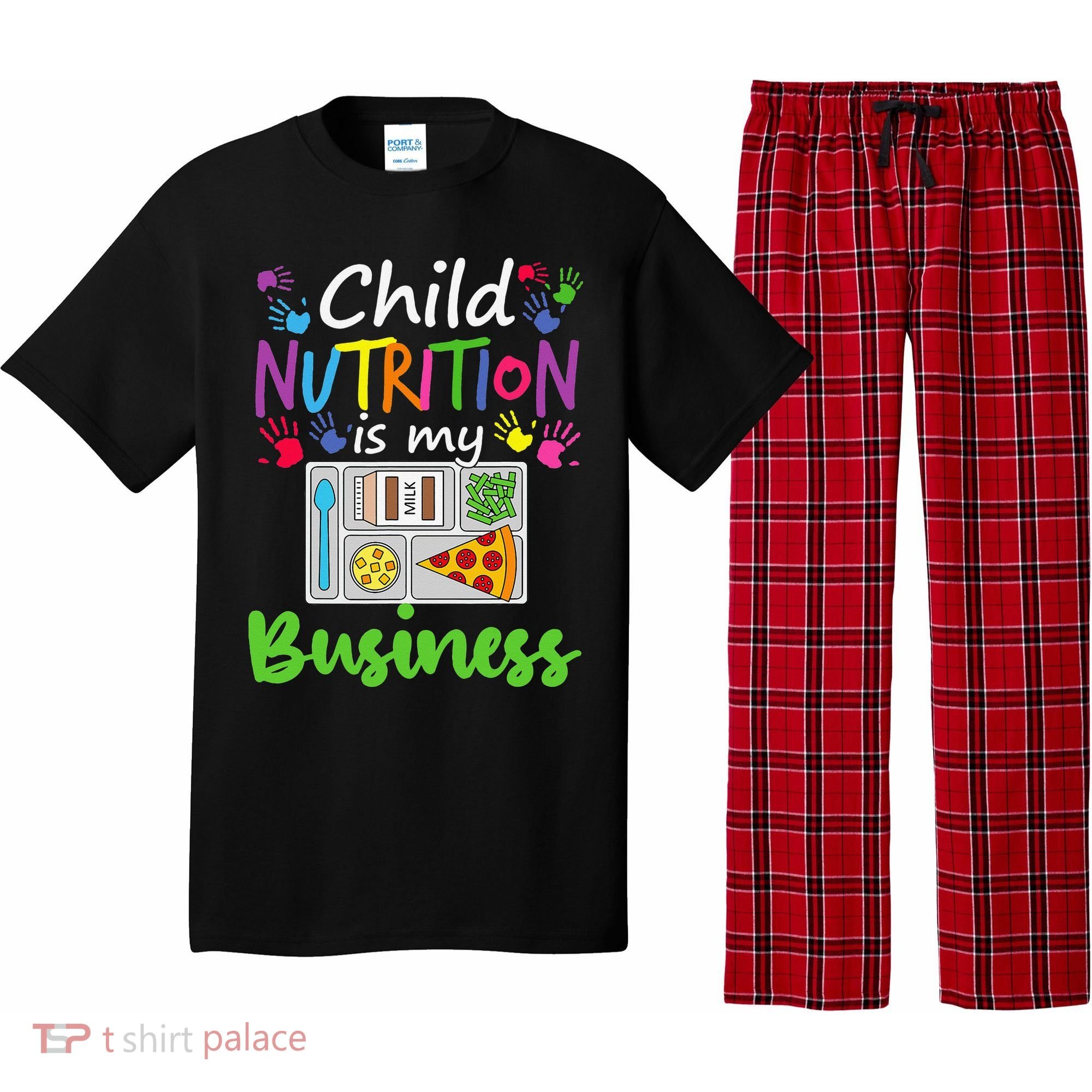 School Cafeteria Lunch Lady Child Nutrition Is My Business Pajama Set