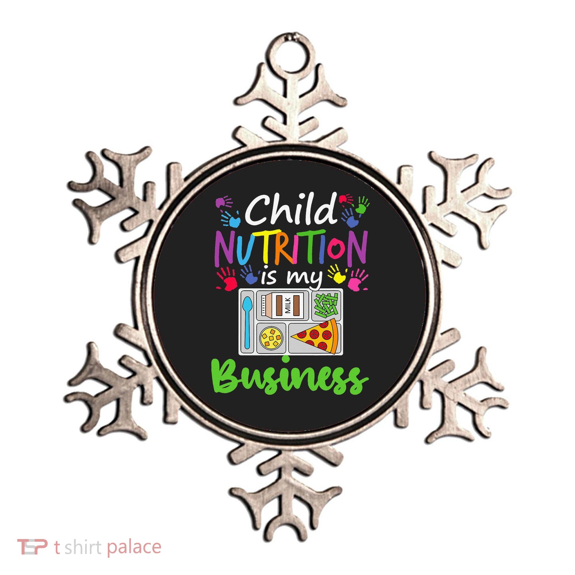 School Cafeteria Lunch Lady Child Nutrition Is My Business Ornament
