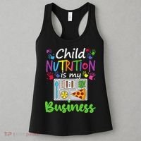 School Cafeteria Lunch Lady Child Nutrition Is My Business Women's Tank Top thumb 3