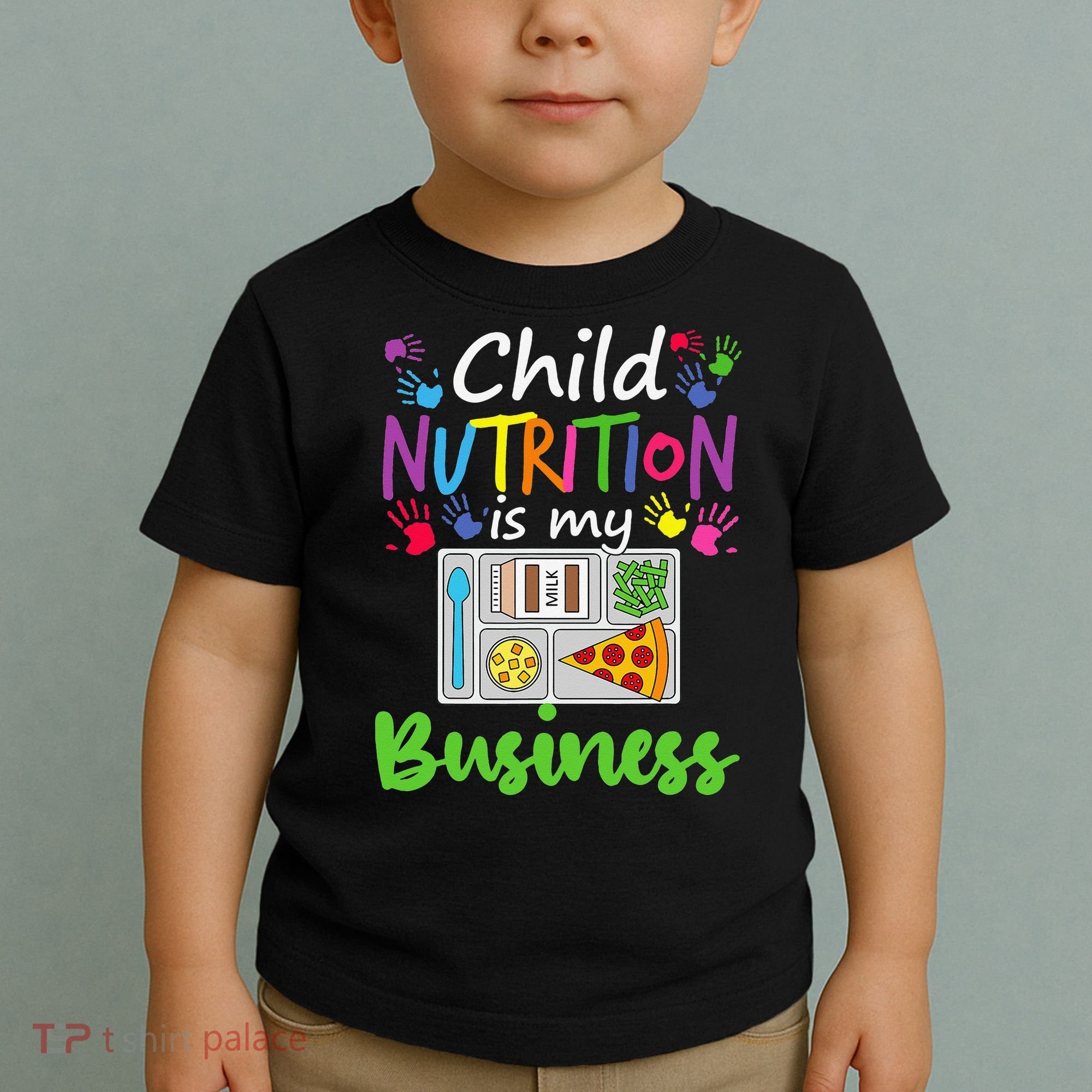 School Cafeteria Lunch Lady Child Nutrition Is My Business Toddler T-Shirt