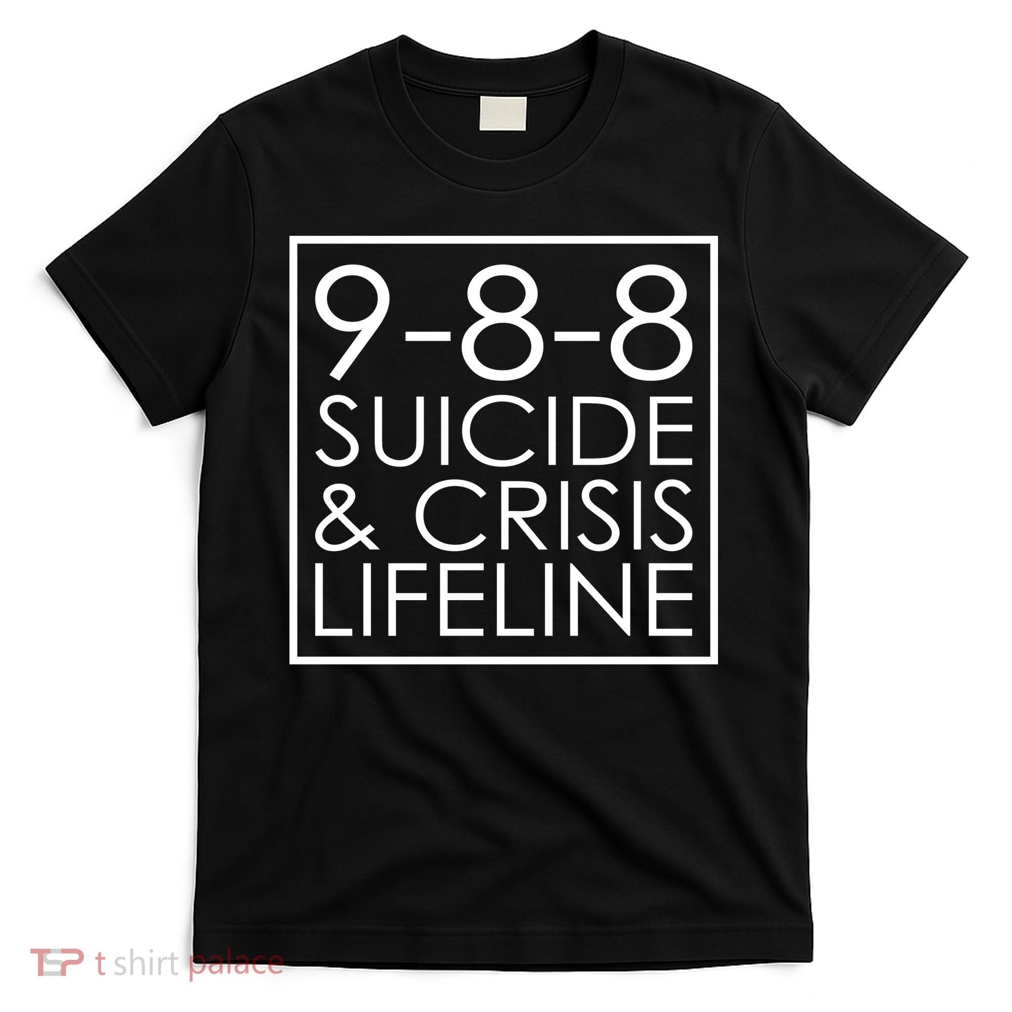 Suicide Crisis Lifeline 988 Vintage Retro Fashion T-Shirt