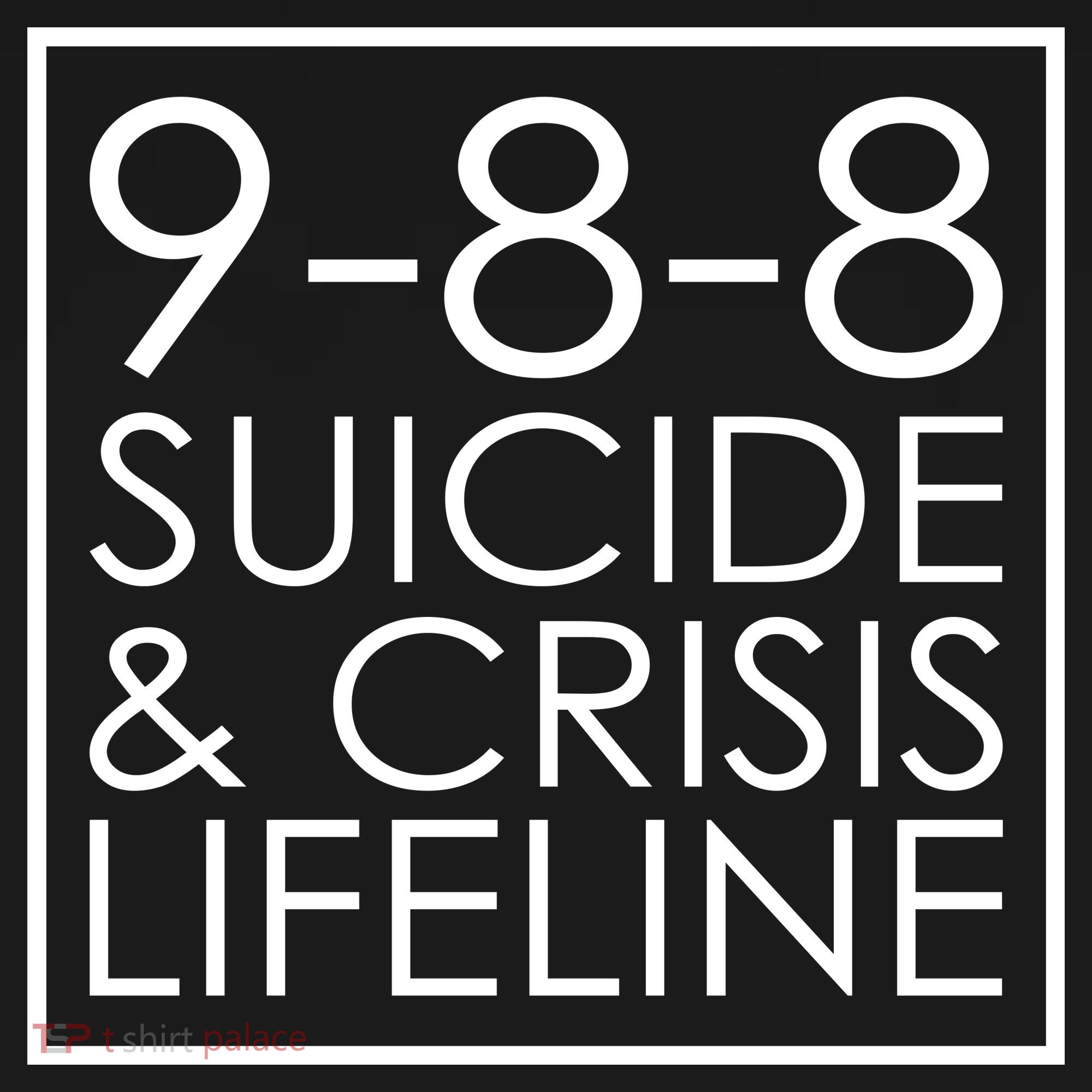 Suicide Crisis Lifeline 988 Vintage Retro Fashion T-Shirt