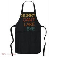 Sorry Can't Lake Bye. Funny Lake Mom Life Apron thumb 0