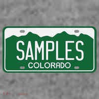 Samples Colorado License Plate T-Shirt thumb 7
