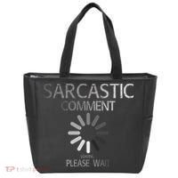 Sarcastic Comment Loading Please Wait Tote Bag thumb 0
