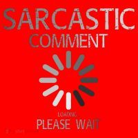 Sarcastic Comment Loading Please Wait Santa Hat thumb 1