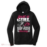 Sprint Car Lover Just A Girl Who Loves Dirt Track Racing Women's Hoodie thumb 0