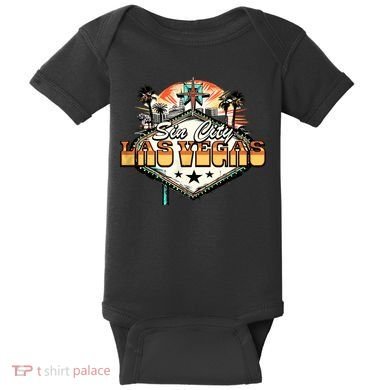 Sin City Las Vegas Baby Bodysuit