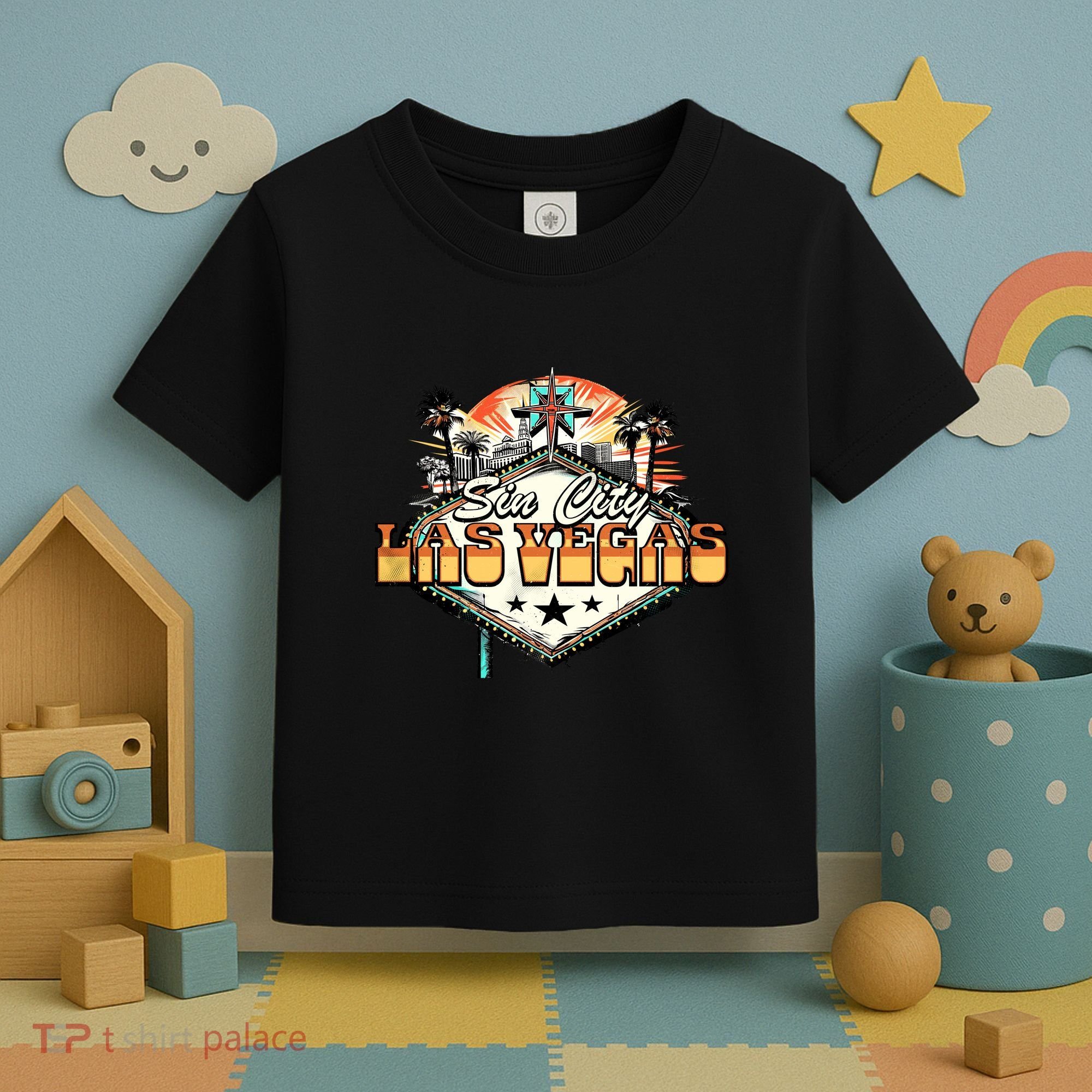 Sin City Las Vegas Toddler T-Shirt