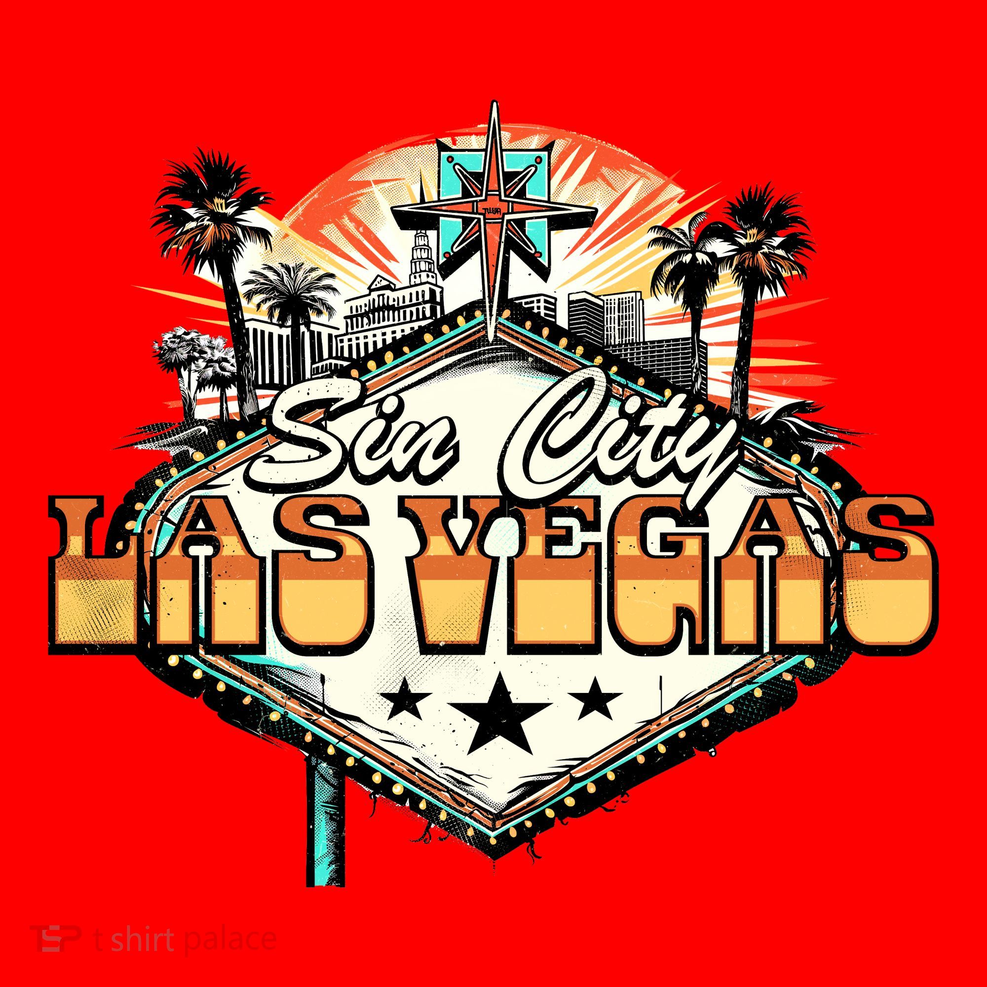 Sin City Las Vegas Santa Hat