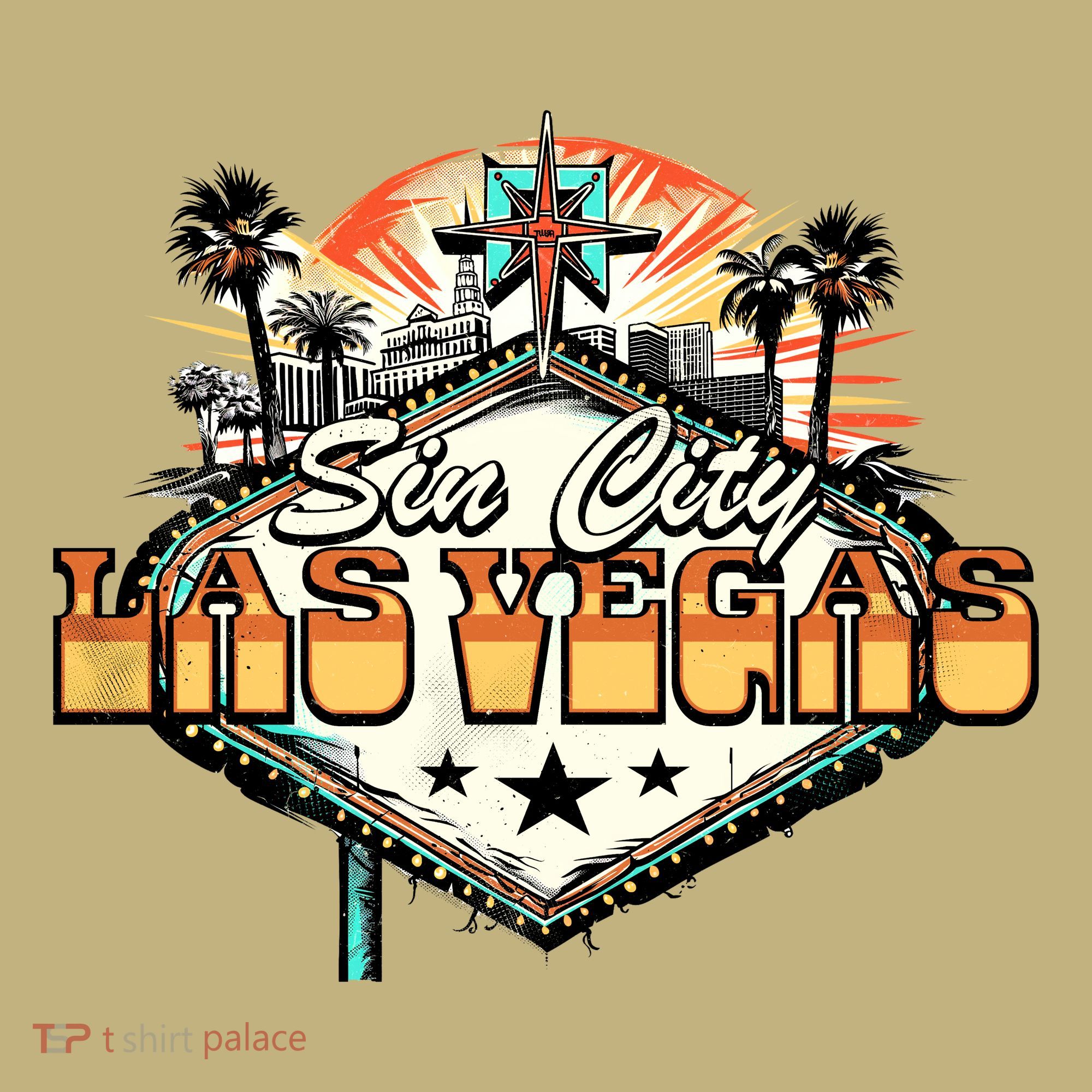Sin City Las Vegas Kids T-Shirt
