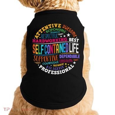 Self Contained Life Teacher Appreciation Week Back To School Doggie Tank