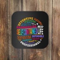 Self Contained Life Teacher Appreciation Week Back To School Coaster thumb 0