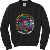 Self Contained Life Teacher Appreciation Week Back To School Kids Sweatshirt thumb 0