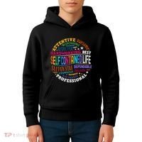 Self Contained Life Teacher Appreciation Week Back To School Kids Hoodie thumb 4