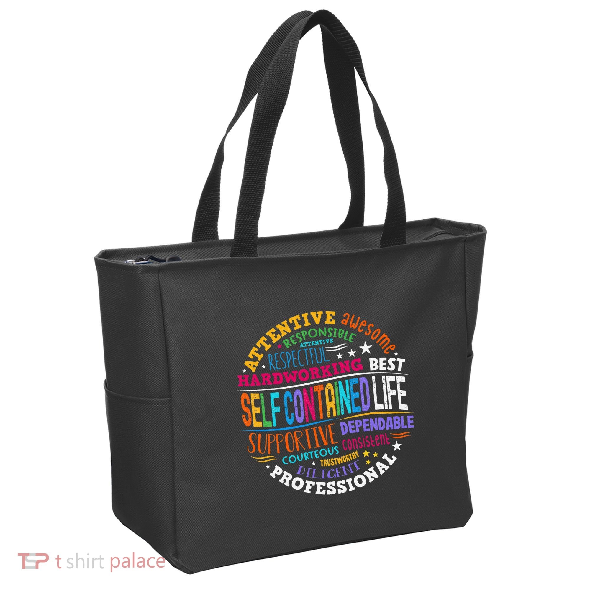 Self Contained Life Teacher Appreciation Week Back To School Tote Bag