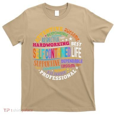 Self Contained Life Teacher Appreciation Week Back To School T-Shirt