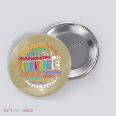 Self Contained Life Teacher Appreciation Week Back To School Button