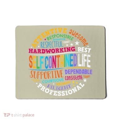 Self Contained Life Teacher Appreciation Week Back To School Mousepad