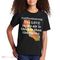 Sonoma County Los Angeles Strong Love Thicker Smoke Fire Kids T-Shirt thumb 2