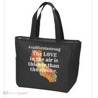 Sonoma County Los Angeles Strong Love Thicker Smoke Fire Tote Bag thumb 3