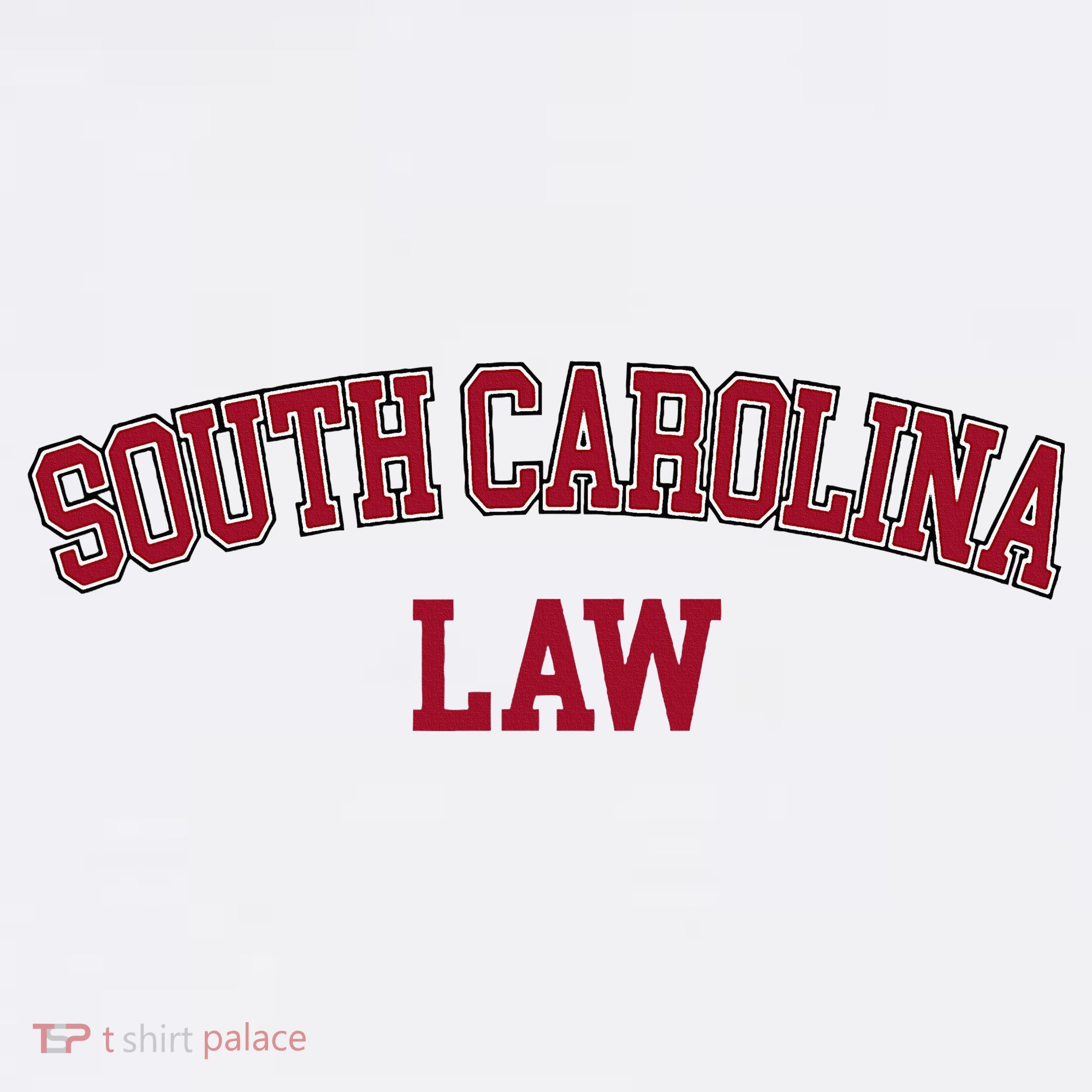 South Carolina Law Attorney Bar Graduate Lawyer T-Shirt