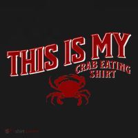 Seafood Crab Legs This Is My Crab Eating Women's T-Shirt thumb 6
