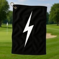 Sunny Citizen Lightning Bolt Golf Towel thumb 1