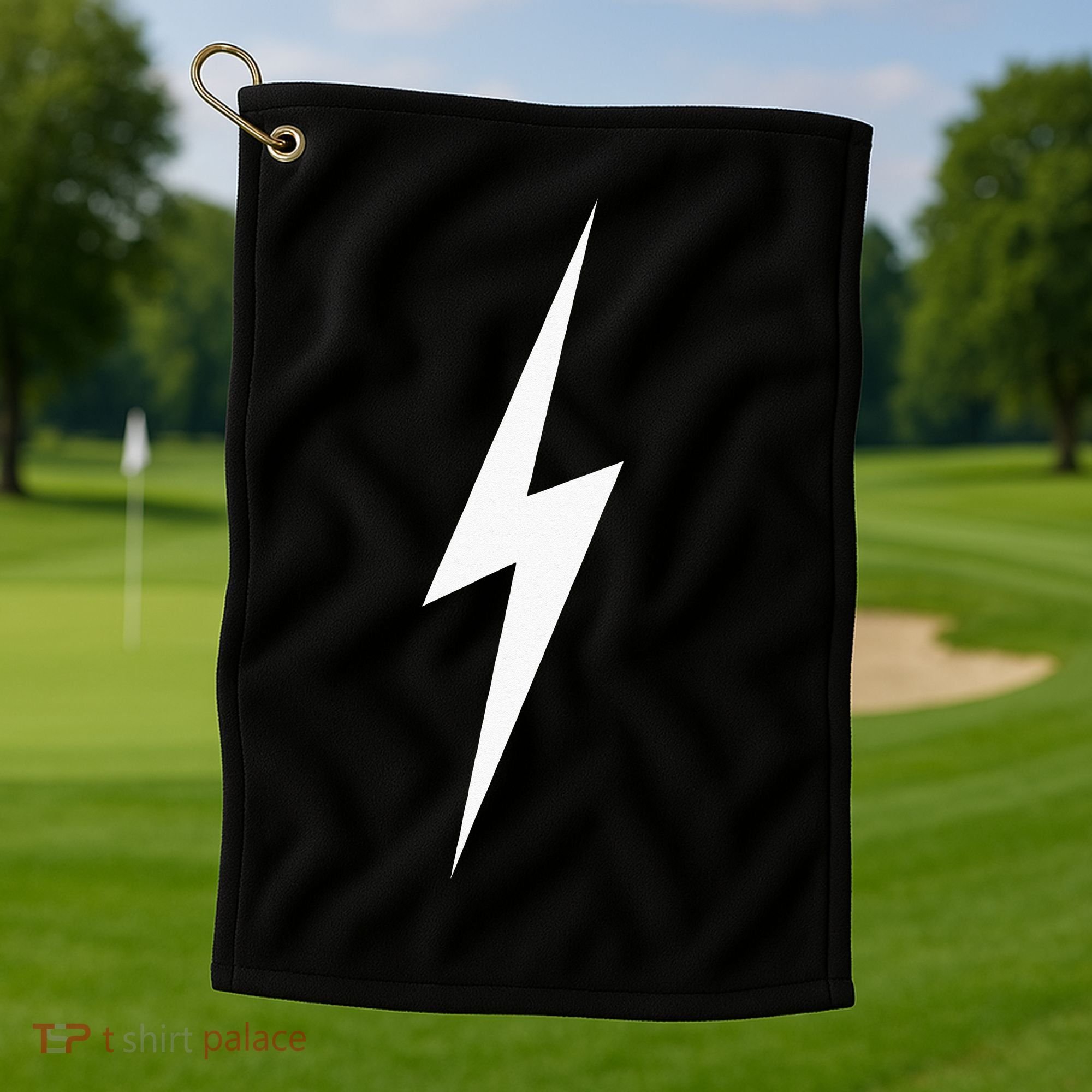 Sunny Citizen Lightning Bolt Golf Towel