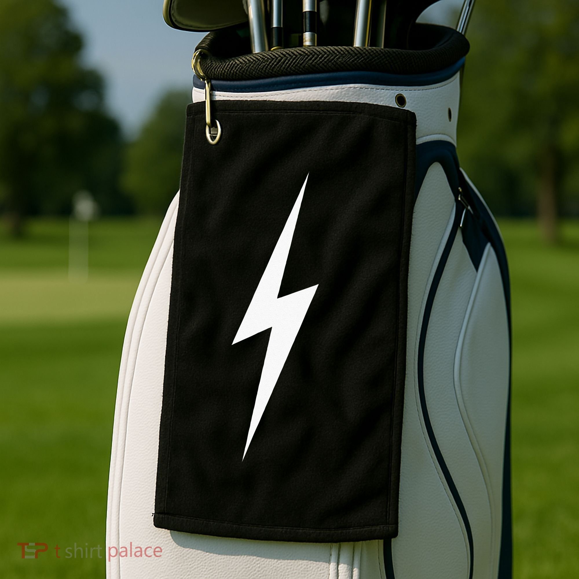 Sunny Citizen Lightning Bolt Golf Towel