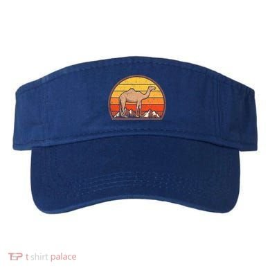 Sunset Camel Lover Gift Vintage Retro Camel Gift Visor