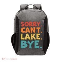 Sorry Cant Lake Bye Lake Life Lake Lovers Funny Vector Backpack thumb 0