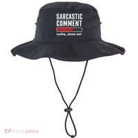 Sarcastic Comment Loading Please Wait Funny Sarcasm Humor Bucket Hat thumb 0